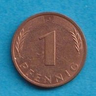 1 Pfennig 1981 J