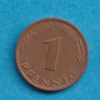 1 Pfennig 1982 G