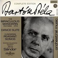 Bartok: Miraculous Mandarin - Dance Suite - Hungarian Peasant Songs LP Ungarn Mint