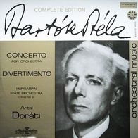 Bartok: Concerto For Orchestra - Divertimento LP Ungarn Antal Dorati