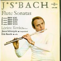 Bach: Flute Concertos LP Hungaroton Banda Ede - Kovacs Lorant - Sebestyen János