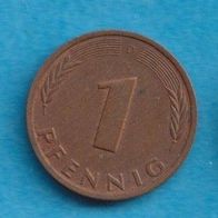 1 Pfennig 1984 D