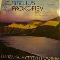 Sibelius/ Prokofiev: Concertos For Violin & Orchestra LP Rozhdestvensky Henryk Szeryng