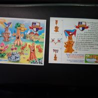 Ü - Ei Beipackzettel Im Zauberwald C - 38 / Frankreich