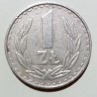 Polen, Jahr 1985, gebraucht, 1 Zloty