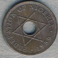 Nigeria 1 Penny 1959 Top