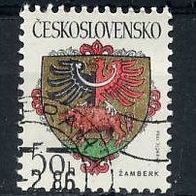 Tschechoslowakei Mi. Nr. 2852 Städtewappen Senftenberg o <
