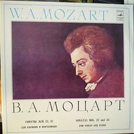 Mozart: Sonatas For Violin & Piano Nr. 32 & 33 LP David Oistrakh Paul Badura-Skoda