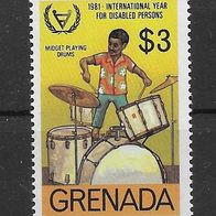021) Grenada 1982 Musik Mi. Nr. 1137 postfrisch