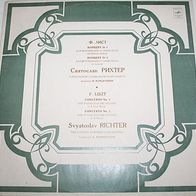 Liszt: 2 Concertos For Piano & Orchestra No. 1-2 LP Svyatoslav Richter LSO Kondrashin