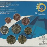 Kursmünzensatz Griechenland 2011