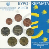 Kursmünzensatz Griechenland 2003