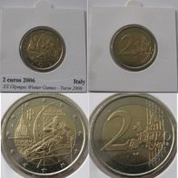 2006, Italy, 2 euro : „XX Olympic Winter Games-Turin 2006”