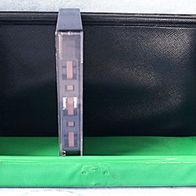 Cassetten Box Ständer grün ca 21,5 x 12 x 7,5 cm Retro Vitage