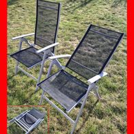 2 leichte Aluminium-Stühle fürs WoMo
