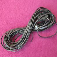 NEU: Telefonkabel 6 m TAE F auf RJ 11 schwarz Anschlusskabel Telefon Flachkabel