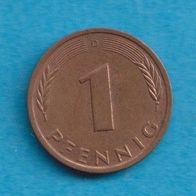 1 Pfennig 1986 D