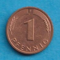 1 Pfennig 1986 F