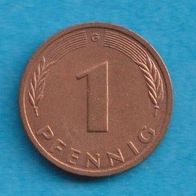1 Pfennig 1986 G