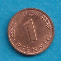 1 Pfennig 1987 F