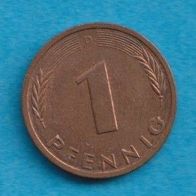 1 Pfennig 1989 D