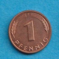 1 Pfennig Deutschland 1990 F