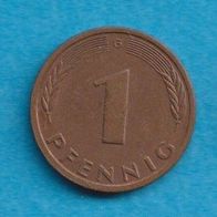 1 Pfennig 1991 G