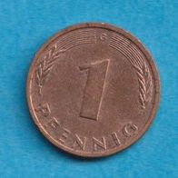 1 Pfennig 1995 G