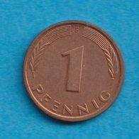 1 Pfennig Deutschland 1996 F
