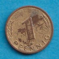 1 Pfennig 1996 D