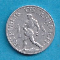Österreich 1 Schilling 1957