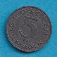 Österreich 5 Groschen 1961