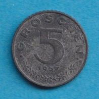 Österreich 5 Groschen 1957
