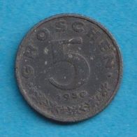 Österreich 5 Groschen 1950