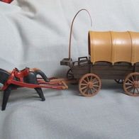 Playmobil Western Planwangen mit 2 Pferden