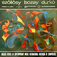 Szollosy-Bozay-Durko: Concerto Nos.3-4/ Quartetto Per Archi op.9 / Una Rapsodia Ungheres