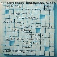 Contemporary Hungarian Music LP Fellegi Adam Lang Sary Soproni Kocsar Kalmar