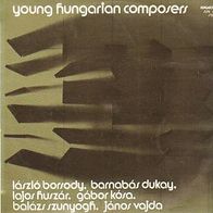 Young Hungarian Composers LP Dukay Kosa Vajda Borsodi Huszar Szunyogh