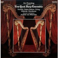 An Evening with the New York Harp Ensemble LP Ungarn Vivaldi Grieg Gershwin Albeniz