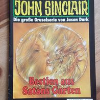 John Sinclair Heft/Band Nr. 1024--Bestien aus Satans Garten--1. Auflage