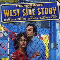 Leonard Bernstein - West Side Story 2LP Te Kanawa Carreras Troyanos Horne