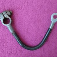 DDR Batteriekabel Auto KFZ Motorrad Massekabel 15cm M8 Polklemme Minus Masseband
