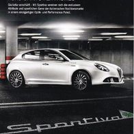 Alfa Romeo Giulietta Quadrifoglio Verde ( Österreich ) 2013/01 , 2 Seiten