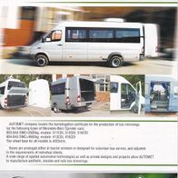 Automet MB Sprinter ( Polen ) ca2013 , 2 Seiten