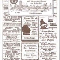 Heimatgeschichtliche Plauderei über Bürger von Grimmen und Kreisgebiet Teil1