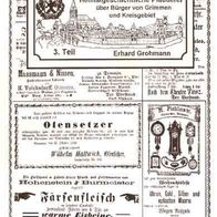 Heimatgeschichtliche Plauderei über Bürger von Grimmen und Kreisgebiet Teil 3