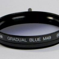 Hama Filter M49, Verlauf blau, Gradual blue , 81649