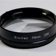 Vivitar Tricklinse 3 x Stern Prisma, M 49