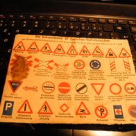 Großes Konvolt Siku Plastik Verkehrsschilder