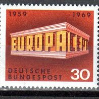 Bund 1969 Mi. 584 * * Europa CEPT Postfrisch (8052)